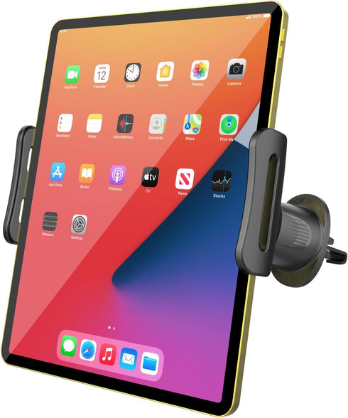 iPad Car Mount Air Vent Holder, Upgraded Metal Hook for 5-11 Inch Tablets, Samsung Galaxy, iPad Pro, iPhone