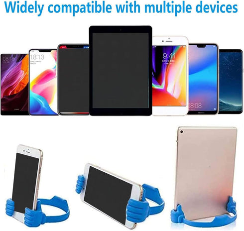 WOEIFGV 9 Colors Thumbs-Up Cellphone Stands Phones Stand with Hand Holder for Desk Office Desktop TabletThumb Holder