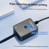 HOXIBSL 14.7FT 2 1 Printer Cable Splitter in Out,Printers Cable with Toggle Switch for Two Computers Share