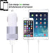Sicodo 3.4A Car Charger, 2 Pack USB Smart Port Compatible with iPhone 16 15 14 13 12 SE 11 X Pro