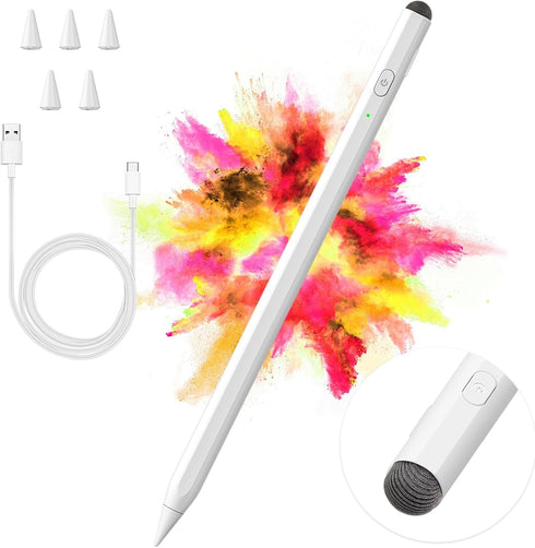 Stylus Pen for iPad, 2 in 1 Active and Capacitive Apple Pen, Fast Charge Apple iPad 10th Generation Pencil