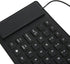 VBESTLIFE Foldable Silicone Keyboard, USB Wired 85 Keys Waterproof Rollup Keyboard for Laptop (Black)