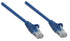 Intellinet Network Solutions Cat5e RJ-45 Male/RJ-45 Male UTP Network Patch Cable, Blue, 7.5 m (25 ft)