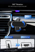 LDJYEONS 2pcs, 360 Car Phone Holder Magnetic Car Phone Holder, Rotation Capable, Suitable for General Smartphones
