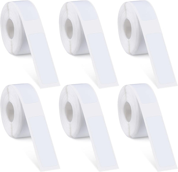 Carvoriy 6 Rolls Label Maker Tapes for Phomemo D30, 960 Pcs 12 x