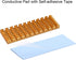 uxcell M.2 Aluminum Heatsink Kit – 70x22x6mm Slotted Design with Silicone Thermal Pads for 2280 SSD