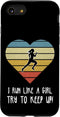 Girls Cross Country Running Gift Phone Case for iPhone SE (2020), 7, 8 - Perfect for athletes!