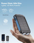 Saraupup 20000mAh 15W Solar Power Bank Portable Charger Fast Charging with USB-A USB-C Ports Battery Bank Compatible