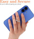 HJZHII 4PCS Setting 360 180 Transparent Phone Ring Holder, Adjustable Diamond Phone Case Ring Holder Grip Degree