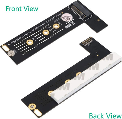 PCI-E x4 x2 M.2 NGFF M-Key NVME AHCI SSD Converter Card Adapter for MacBook Mini A1347 2014