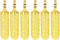 6PCS 3.5mm Male Plug to 6.35mm Female Stereo Jack Adaptor, Gold Plated Converter for Audio