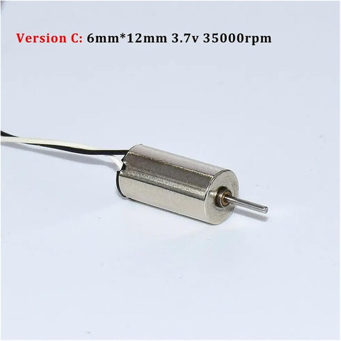 P98LJZQ 610 612 6mm*10mm/ 6mm*12mm 6mm 3V 3.7V Mini Coreless Motor Tiny Electric Motor DC High Speed Toy RC Toy Drone