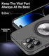 iPhone 12 Pro Max Case - Lightweight, Translucent Matte, Shockproof, Magsafe Compatible, with Camera Lens Protector,
