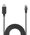 Radar Detector Cable with USB to RJ11 Plug for Escort Valentine One Uniden Beltronics Cobra Radar Detectors