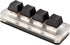 USB Mini Keypad, Customized Knobs Red Switch Macro Keyboard, Ergonomic Plug and Play for Desktop PC, 4 Keys