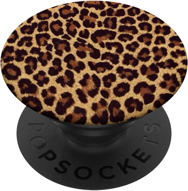 Leopard Animal Print PopSockets PopGrip: Swappable Grip for Phones & Tablets