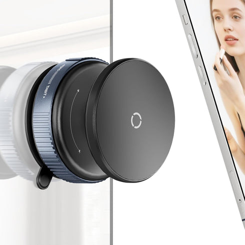 volport 360Adjustable Vacuum Magnetic Phone Holder, Removable Reusable Suction Cup Cell Phone Mount for Magsafe iPhone