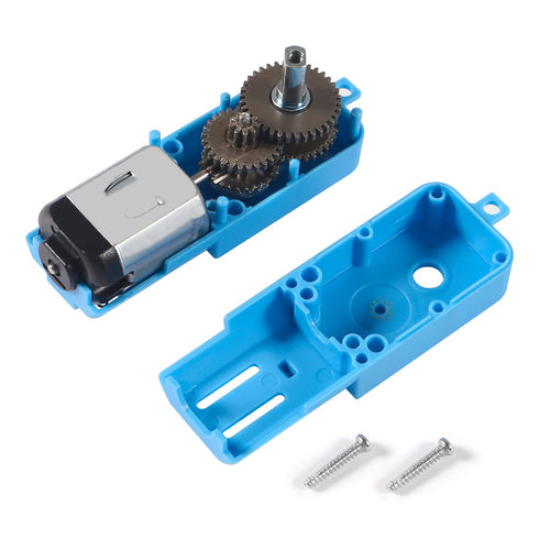 4Pcs 3V-6V 1:90 Metal Gear Motor TT DC Gear Motor Ratio All Metal Speed Reducer Gear Box Motor Single Axis Motor