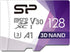 Silicon Power 128GB Micro SD Card U3 SDXC, Up to 100MB/s High Speed Memory Card for Cams and Drones