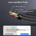 MOSWAG 1/4 to RCA Cable, 6.35mm Stereo Jack to Dual RCA Insert Y Splitter Audio Cable