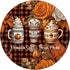 PopSockets Adhesive PopGrip - Pumpkin Spice and Jesus Christ Women Christian Fall Coffee