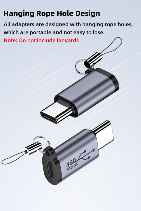 USB C/Lightning to Micro USB Adapter, Type C/Micro USB Female to Lightning Male Converter, 8 Pack Micro USB/Lighting to
