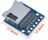 6Pcs Mini SD TF Card Module Support Micro SD Card, Micro SDHC Card for Arduino UNO R3 MEGA 2560 Due by WWZMDiB