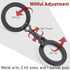 SHINEWEE 17/6/15/14/13/12 Double Magnetic Ring Phone Holder Quick Attach to Any Iron Surface | Swivel & Tilt Adjustable