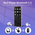 Tengsen Mp3 5.3, Mp3 128GB, Gold,32GB) Player with Bluetooth Portable Digital Music Player with Speaker, FM Radio