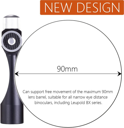 Binocular Tripod Adapter Quick Release 1/4-20 Inch Threading for 8x40, 8x42, 10x50, 12x50, 15x70 Binoculars