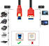 3.0 1Ft, (0.3M/1Ft) Tan QY USB Cable A Male to B Male Type A to B Male Compatible with Hard Disk