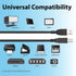 MDCGPower 6ft 2.0 ET-2750 ET-2760 ET-3700 ET-3760 USB Printer Cable Cord Compatible with Epson EcoTank