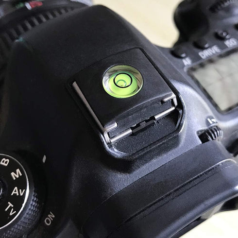 (2+1PCS) MOBOREST Camera Hot Shoe Cover Flashlight Bubble Level Protector for Canon Nikon Panasonic Fujifilm Olympus