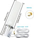 Boobrie 4G 10dBi-12dBi 698-2700MHz 16.4Ft 4G LTE Antenna High Gain Outdoor Antenna OmniDirectional Dual SMA Male