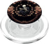 Book Lover Gothic Bookworm Reading Skull Bones Librarian PopGrip for MagSafe