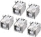 uxcell PCB USB Connector Type-B Female Jack, 90 Degree DIP Printer Port, 5 Pcs