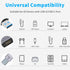 Poyiccot USB 3.1 to USB C Adapter 10Gbps, USB C to USB Adapter 3.1 Gen 2, (1PACK) USB C Female to USB Male Adapter Double-Sided SuperSpeed Data Sync & Charging for Laptop, PC, Power Bank