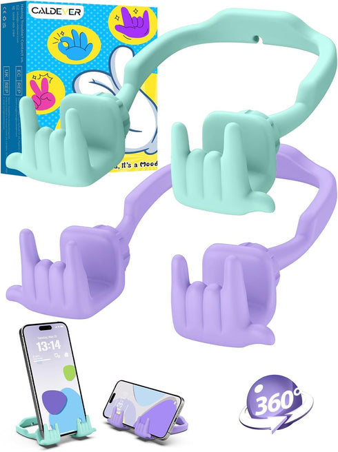 CALDEVER Stocking Stuffers for Teen Boys Girls Gifts Cell Phone Stand Upgrade Adjustable