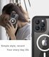iPhone 14 Pro Max Waterproof Case, Shockproof Dustproof with Screen Protector, Full Body Protective Case, Black, 6.7