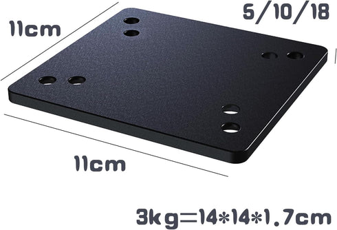 HSJCZMD (2.2 lbs (1 Adjustable weight block for display arm, cold-rolled steel, mobile phone, tablet, monitor