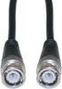 CableWholesale 6 Foot RG58/AU Coaxial Cable, Black, BNC Male to Male, Copper Stranded