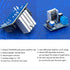 Ximimark 2Pcs TDA2030A Audio Amplifier Module, Power Amplifier Board AMP 6~12V Mono 18W