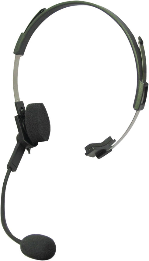 Motorola 53725 Single-Pin Talkabout Headset with Swivel Boom Microphone, Voice Activated Transmission (VOX) Capable, Compatible with TALKABOUT Radios