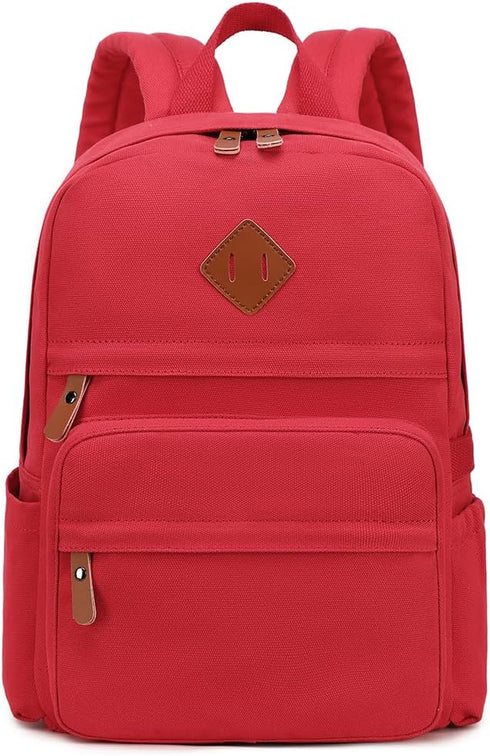 Swacort Backpacks Backpacks Pack Lightweight Kids for School Bag Canvas Small Travel for Women Girls Boys Bookbag
