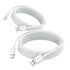 2 Pack Car Carplay Cable for iPhone 15/15 Pro Max/15 Plus, USB C Cord USB A to USB C, MacBook Air/Pro, iPad USB C Cable