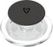 Black Gray Minimalist PopSockets PopGrip Heart for MagSafe