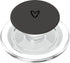 Black Gray Minimalist PopSockets PopGrip Heart for MagSafe
