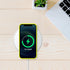 Compatible with iPhone 12 Pro Case Fluorescent Yellow, Soft Liquid Silicone Rubber Full-Body Protective Cover