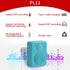 XLW Speaker,16MB Box,16 Sound Module with Voice Recorder Box, Support Bluetooth & MIC Recording Audio Min Easy Sound