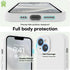 LOVE 3000 iPhone 14 Case - Premium Silicone with Soft Anti-Scratch Microfiber Lining - White